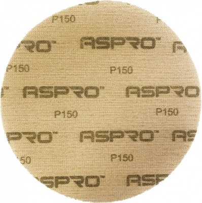 Шлифовальный круг (диск) на сетчатой основе ASPRO D=225 ММ R=150 ММ