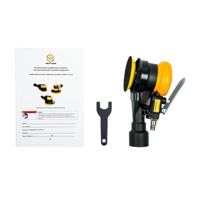 Пневматическая шлиф. машинка SCHTAER, c ЦСП, эксцентрик 2,5 мм (S7330-77-2.5)